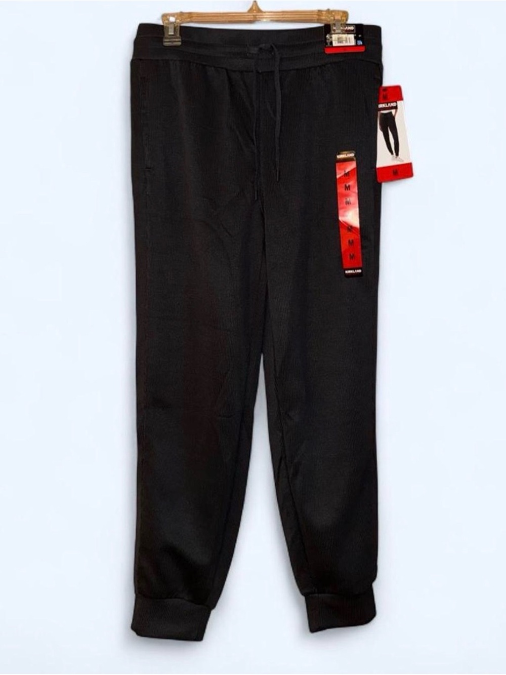 Kirkland Signature Gray Women's Jogger Pants with Drawstring